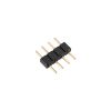Соединитель 4 контакта RGB игольчатый двусторонний