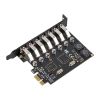 Плата розширення PCI-Express X1 - 7xUSB 3.0