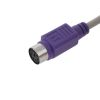 Адаптер штекер USB A - два гнезда PS/2