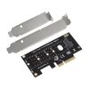 Плата перехідник для M.2 NVMe SSD в PCI-E 3.0x4