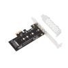 Плата переходник для M.2 NGFF, NVMe, SSD в PCI-E 3.0 X1