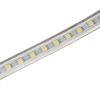 Світлодіодна стрічка 120 led 220V, біла тепла