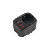 Зарядное устройство Hoco NS3 20W c розеткой 220V, чёрное