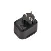 Зарядное устройство Hoco NS3 20W c розеткой 220V, чёрное