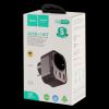 Зарядное устройство Hoco NS3 20W c розеткой 220V, чёрное