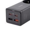 Зарядний пристрій Baseus GaN3 Pro Power Combo AC+2U+2C 65W, чорний