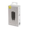 Зарядний пристрій Baseus GaN2 Lite Quick Charger C+U 65W, чорний