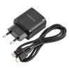 Зарядное устройство Borofone BA84A + кабель Type C - Type C, 30W черный