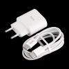 Зарядное устройство hoco C94A 20W + кабель Type-C to Type-C, белый