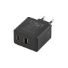 Зарядний пристрій Borofone BAS17A +Type-C to Type-C, 65W чорний