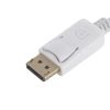 Конвертер DisplayPort в VGA, білий