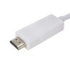 Конвертер шт. mini DisplayPort-шт. HDMI, Білий, 1м