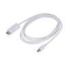 Конвертер шт. mini DisplayPort-шт. HDMI, Білий, 1,8м