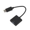 Конвертер DisplayPort в VGA, чорний