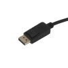 Конвертер DisplayPort в VGA, чорний