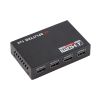 Сплітер HDMI (1 гніздо HDMI - 4 гнізда HDMI) з блоком живлення