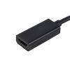 Конвертер штекер mini DisplayPort - гніздо HDMI, чорний