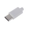 Штекер USB Type-C, для передачи данных и зарядки, белый