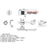 Гнездо USB Type-C на корпус, водонепроницаемое