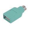 Перехідник шт. mini DIN 6pin-гн.USB (тип А) PS/2