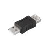 Переходник штекер USB A - гнездо USB A, прямой