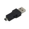 Переходник шт.USB A - шт.miniUSB-4M