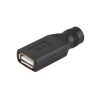 Переходник гнездо USB A - гнездо питания 5,5/2,1 мм