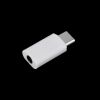 Переходник штекер USB type-C - гнездо mini jack 3.5мм, белый