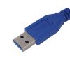 Кабель штекер USB А 3.0 - штекер USB B 3.0, 1,5м