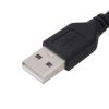 Кабель штекер USB A - штекер USB B, чёрный, 1м