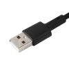  Кабель Borofone BX31 USB A - Type-С 1м, гибкий, чёрный
