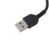 Кабель hoco X13 Easy Charging USB A - type-C чорний, 1м