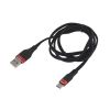 Кабель hoco U72 USB A - type-C 1,2м, чёрный