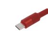 Кабель hoco X26 USB A - type-C, красный 1м