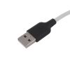 Кабель hoco X21 Plus USB A - Type-C 1м, белый