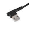 Кабель HAVIT H682 USB A - Type-C чёрный 1м 90°