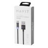 Кабель HAVIT CB6164 USB A - Type-C чёрный 1м магнитный