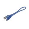 Кабель штекер USB А - штекер mini USB 5pin, 0,3м