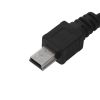 Кабель штекер USB А 2.0 - штекер mini USB, 0,4м