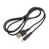 Кабель hoco X25 USB A - microUSB чёрный, 1м