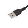 Кабель hoco X25 USB A - microUSB чёрный, 1м