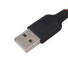 Кабель hoco X21 Plus USB A - miсroUSB, 1м, червоний