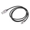 Кабель UGREEN USB A - microUSB черный, 1м