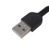 Кабель hoco X20 USB А - miсroUSB, чёрный, 3м