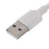 Кабель UGREEN USB A - microUSB белый, 1м