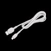 Кабель hoco X20 USB А - miсroUSB, білий, 1м