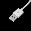 Кабель USB шт. a-шт. microUSB, білий, 2 м