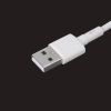 Кабель hoco X83 USB А - miсroUSB, белый 1м