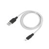 Кабель hoco X21 Plus USB А - miсroUSB, белый, 1м