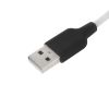 Кабель hoco X21 Plus USB А - miсroUSB, белый, 1м